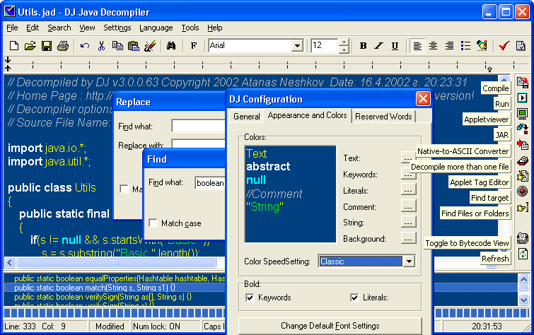 Download DJ Java Decompiler